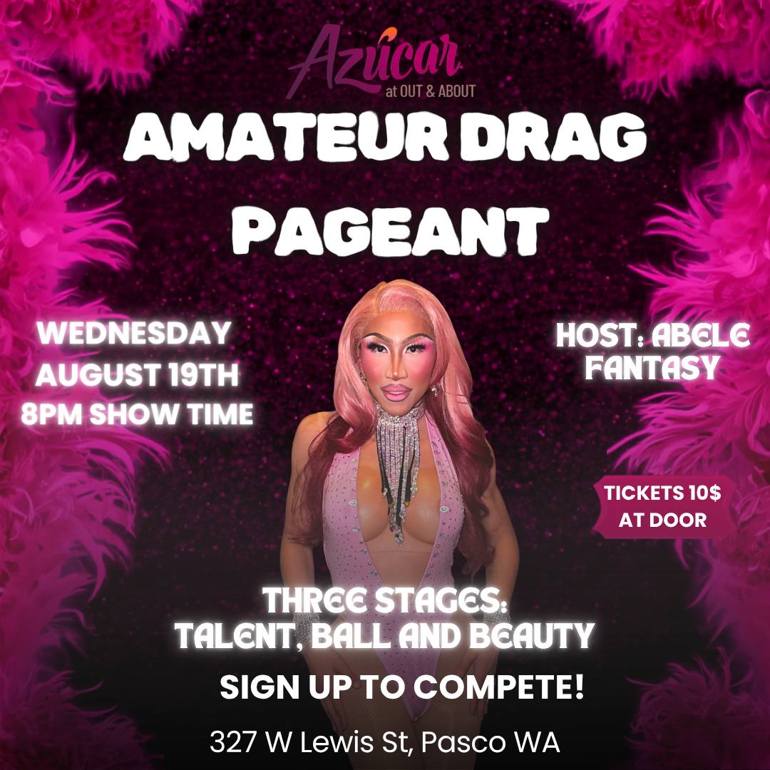 Amature Drag Pageant flyer
