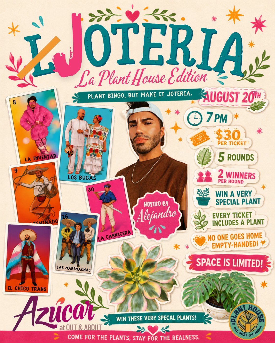 🌿 JOTERÍA: La Plant House Edition 🌿 flyer