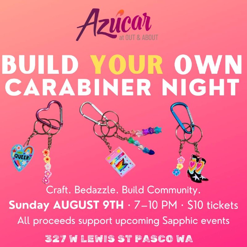 Build your own carabiner night flyer