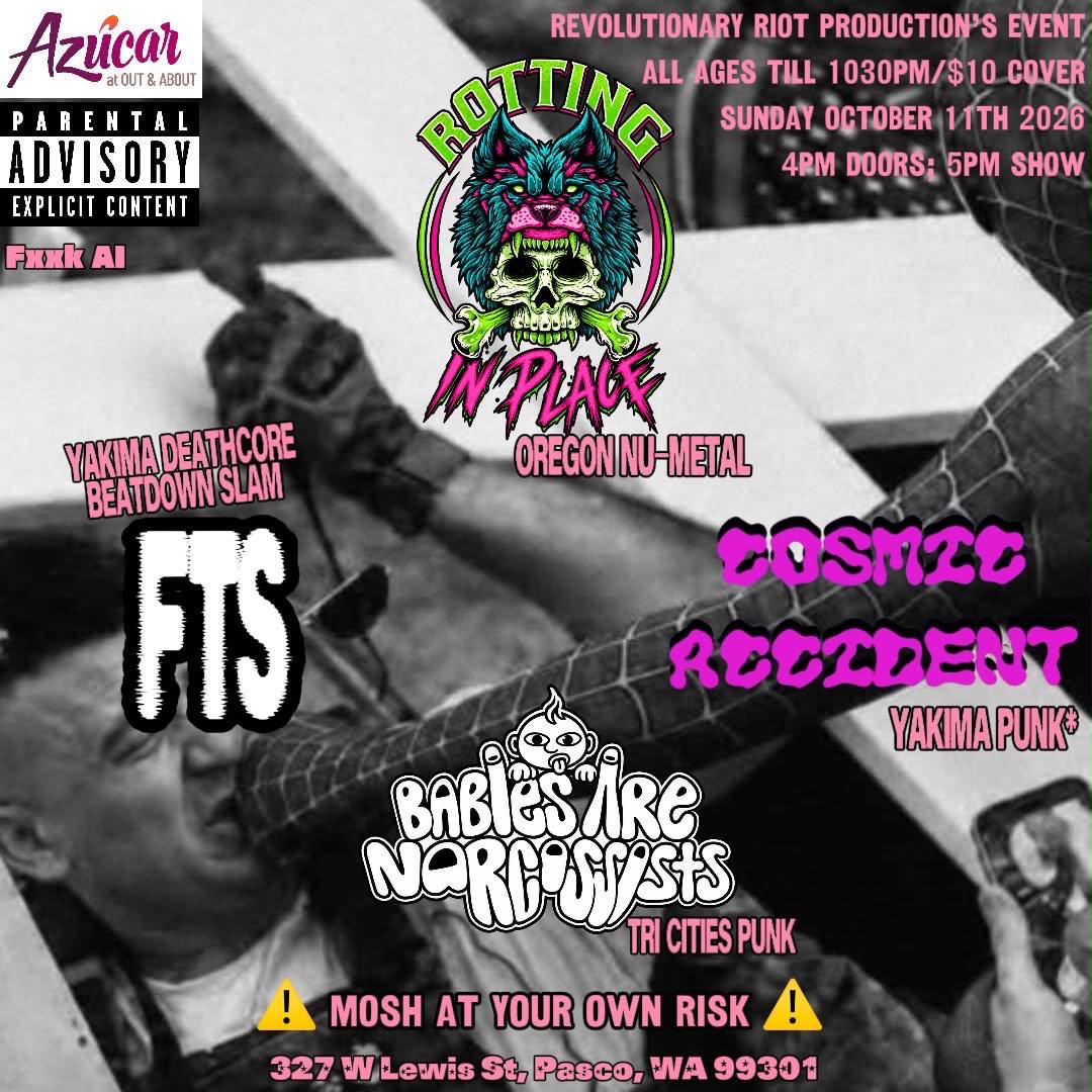 Mosh Night flyer