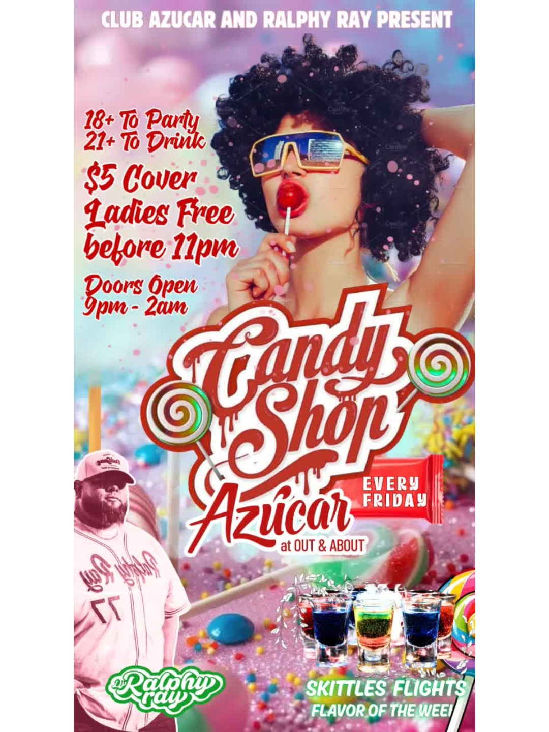 Candy Shop flyer